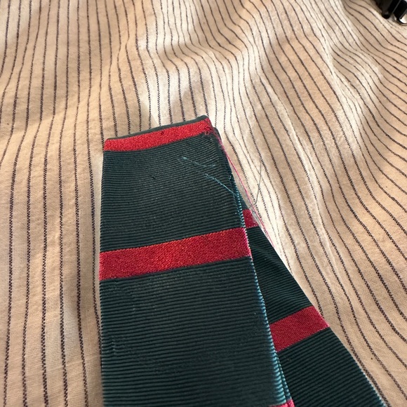 Green teal and pink neck tie - Picture 2 of 2